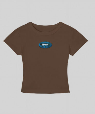 Embroidered Globe Crop Top