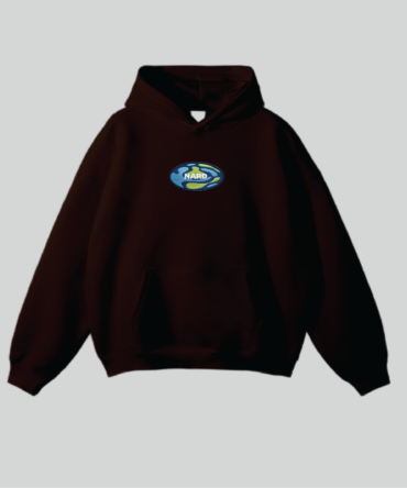 Embroidered Blob Earf Hoodie