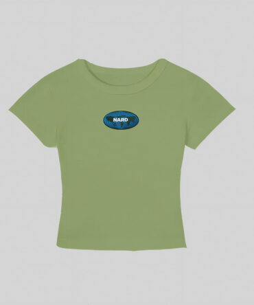 Embroidered Globe Crop Top