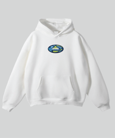 Embroidered Blob Earf Hoodie