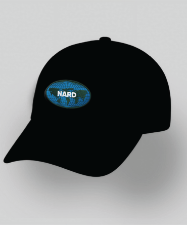 Embroidered Globe Casual Dad Hat