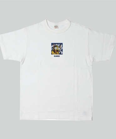 Embroidery Scuba Dog T-Shirt White