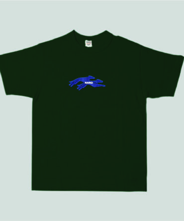Embroidery Twin Dog Green