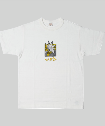 White Embroidery Static RockStar T-Shirt
