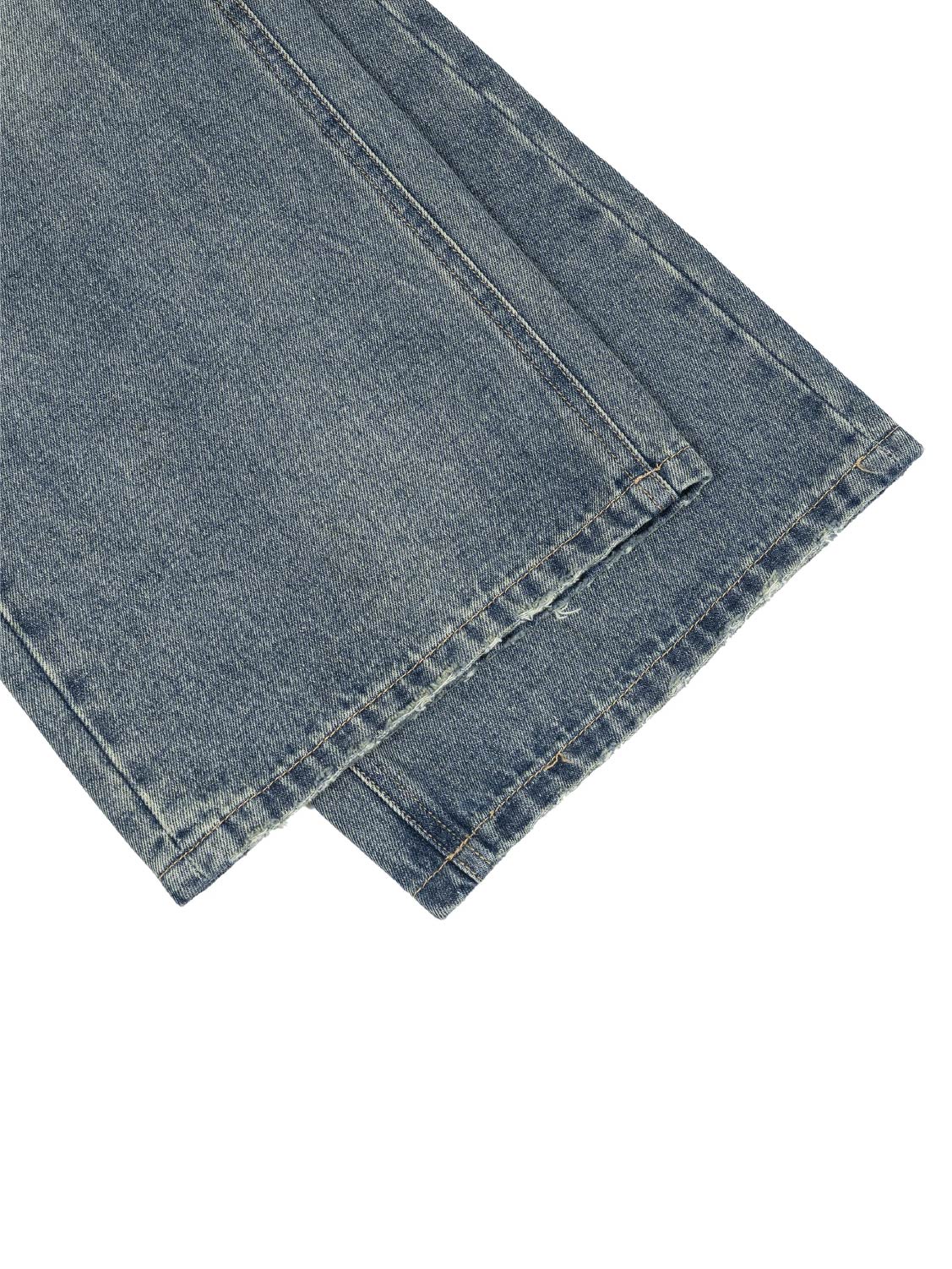 Women Static Nard Vintage Wash Embroidery Jeans - Image 5